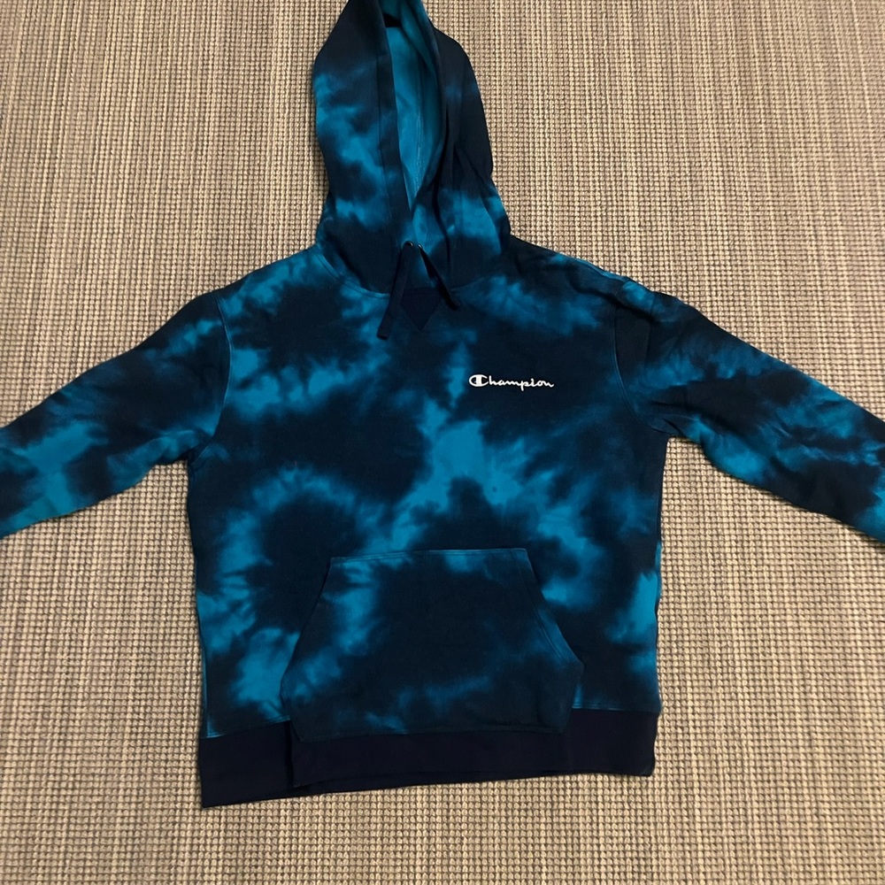 Champion Tie dye hoodie.